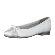 Jana 8-8-22150-28/100 WHITE Ballerinas FS 2022