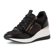 Tamaris 1-1-23703-29/092 BLACK/COPPER Sportliche Schnürer  HW 22/23