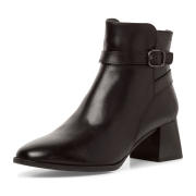 Tamaris Stiefelette Blockabsatz schwarz