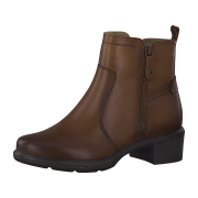 Tamaris Stiefelette Reißverschluss Damen Braun Neu