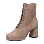 Caprice 9-9-25102-29/343 TAUPE SUEDE Schnürstiefel  HW 22/23