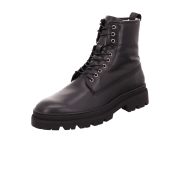 Blackstone Schnürstiefel, Lammfell, Schw.