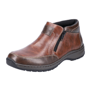 Rieker Schlupf/Reißverschlussstiefelette Warmfutter