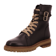 Regarde le ciel Schnürstiefel Boot Damen Schwarz Ratal 01