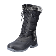 Rieker P9443-00 anthrazit/schwarz/anthrazit Schnürstiefel  HW 23/24