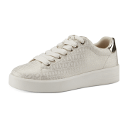 Tamaris Damen Schnürer,IVORY METALLIC