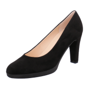 Gabor Pumps schwarz Velour High-Heels 41.290.17