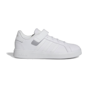 adidas Grand Court Elastic Lace and Top Strap Sneaker mit Klettverschluß Kinder HP8914 - core black/lucid blue/court green 31