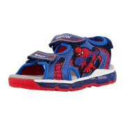 Geox Android Kinder Sandale blau Spider-Man J350QA