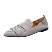 Pomme d'or Slipper Spitz,Fransen,stone