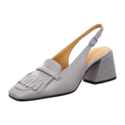 Pomme d'or Sling Pumps,Fransen,Grau