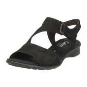 Gabor comfort Sandale schwarz Nubuck 66.063.47