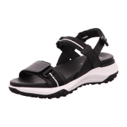 Geox Sorapis Sandalen Damen schwarz Grip D35TBB