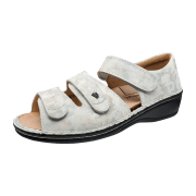 FinnComfort Usedom Mavi (Beige) - Sandale mit loser Einlage - Damenschuhe Sandale bequem / lose Einlage, Beige, leder (diva)