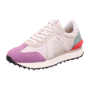 Ambitious 12127W-172 Purple/Green - sportlicher Schnürschuh - Damenschuhe Top Trends, Mehrfarbig, leder/textil