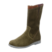 Think Rento Stiefel grün Velour Schaftstiefel 863