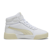 Puma Carina 2.0 Mid-Top Sneaker Damen light sand/light sand/puma silver/puma white 42