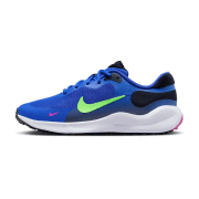 Nike Revolution 7 Road Laufschuhe Kinder 500 - lt ultramarine/lime blast-dark obsidian 39