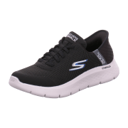 Skechers Go Walk Flex Schuhe schwarz grau SLIP-IN 216324