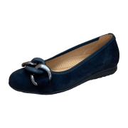 Gabor comfort 42625-47 Schwarz - Ballerina - Damenschuhe Modische Pumps / Ballerina, Schwarz, leder (samtchevreau)