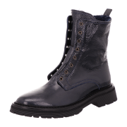 Elia Maurizi Stiefelette, Lack, Lammfell,