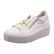 Gabor Schuhe weiß Plateau Sneakers Schmuckhummel 63.201.21