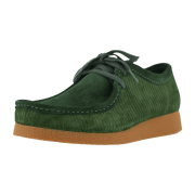 Clarks WallabeeEVO Dark Green Suede