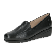Caprice SLipperKeilSchwarzNappa