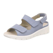 Waldläufer Adea Sandale blau sky OrthoTritt K-Weite 658K01