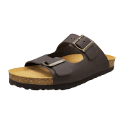 Longo Tieffußbett-Pantolette,mocca