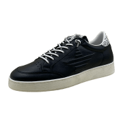 Cetti Sportliche Schnürer Black