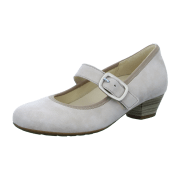 Gabor comfort 46139-35 Antikrosa/Puder - Pump lose Einlage - Damenschuhe Modische Pumps / Ballerina, Mehrfarbig, leder (samtchevreau/satin), absatzhohe: 35 mm
