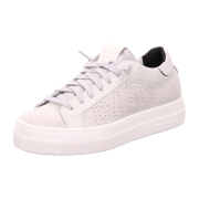 P448 Da. Sneaker,Weiß/Silber