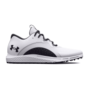 Under Armour Charged Draw 2 Spikeless Golfschuhe Herren 100 - white/black/black 45