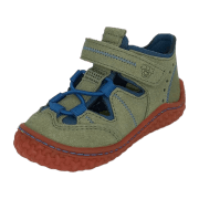 Ricosta Jerry 1700102530 Eukalyptus/Petrol (Blau) (grün) - Halbschuh Schnürschuh für Jungen Baby - Barfußschuhe KINDER, Grün