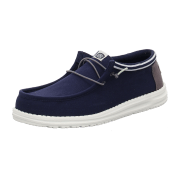Hey Dude Shoes Wally Letterman Navy/Grey