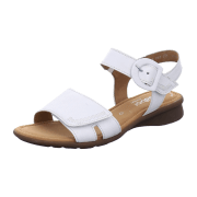 Gabor comfort Sandale weiß Klett Riemchen 66.062.50