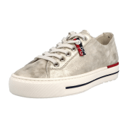 Paul Green 4760-077 Mineral - sportlicher Schnürschuh - Damenschuhe Sneaker, Mehrfarbig, leder (metallic antic)