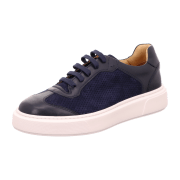 Camerlengo Sneaker gelocht Blau