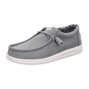 Hey Dude Shoes Wally Canvas Light Grey
