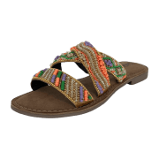 Lazamani ladies mules beads