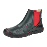 Eject Dass Stiefelette dunkelgrün rot 20756