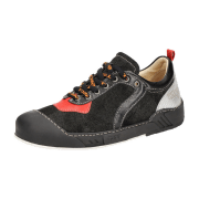 Eject Puzzle Schuhe schwarz rot silber 20233