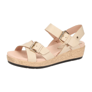 Pikolinos Mykonos Sandale beige gold
