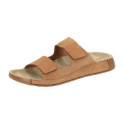 Ecco Cozmo Herren Pantolette braun cashmere Klett 500904