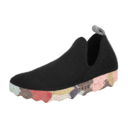 Asportuguesas City Schwarz - Slipper - Haus - hüttenschuhe Damen Hausschuhe, Schwarz