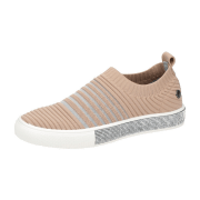 Bernie Mev Iris Schuhe Slipper hellbraun vegan