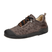 Eject Puzzle Schuhe braun silber 20234