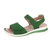 ara Tampa Sandale grün Samt Velour 12-47207