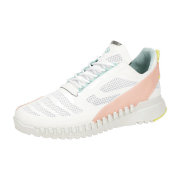 Ecco Zipflex Schuhe weiß rose Damen Sneaker 834803